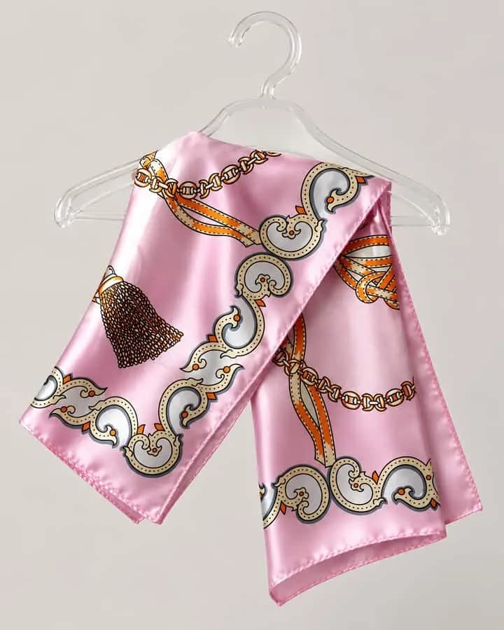 Pañuelo Cadenas Rosa 50x50